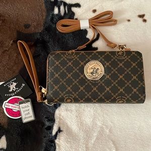 “Beverly Hills Polo Club” Wallet/Wristlet/Cross Body Bag!